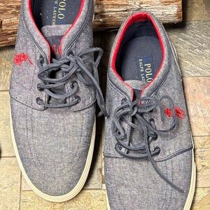 Polo by Ralph Lauren Blue and Red casual sneakers